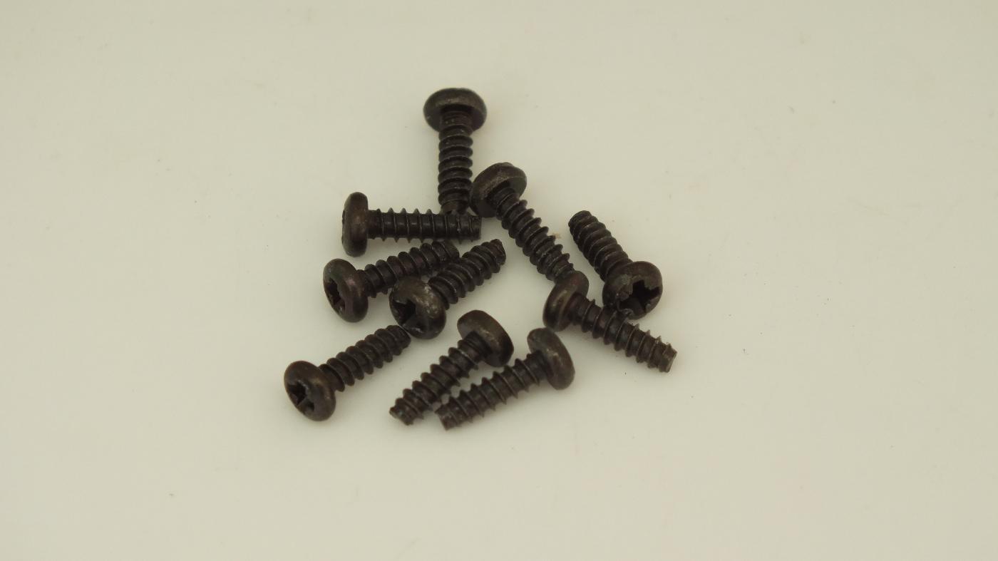 S1250BK SCALEXTRIC PKT 10 SELF TAPPING EARLY SCALEXTRIC SCREWS      V1E