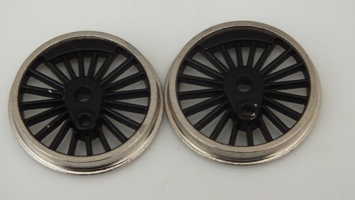 S4444/1.  HORNBY TRIANG DRIVE WHEEL BLACK  NON INSULATED PKT 2       R11A