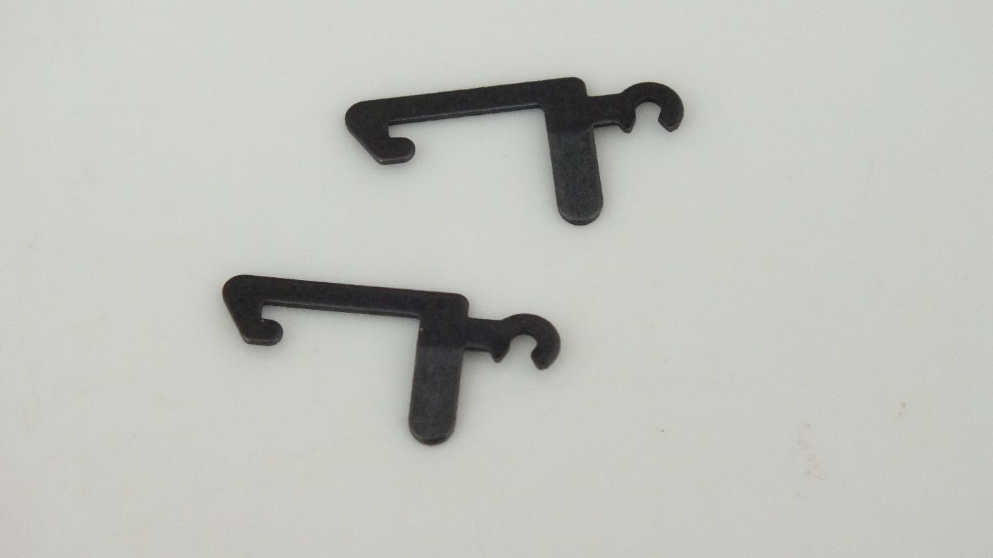 X9643/X9656/X9430 HORNBY TRIANG 2 X  SMALL COUPLING HOOKS CHINA MADE     V14A
