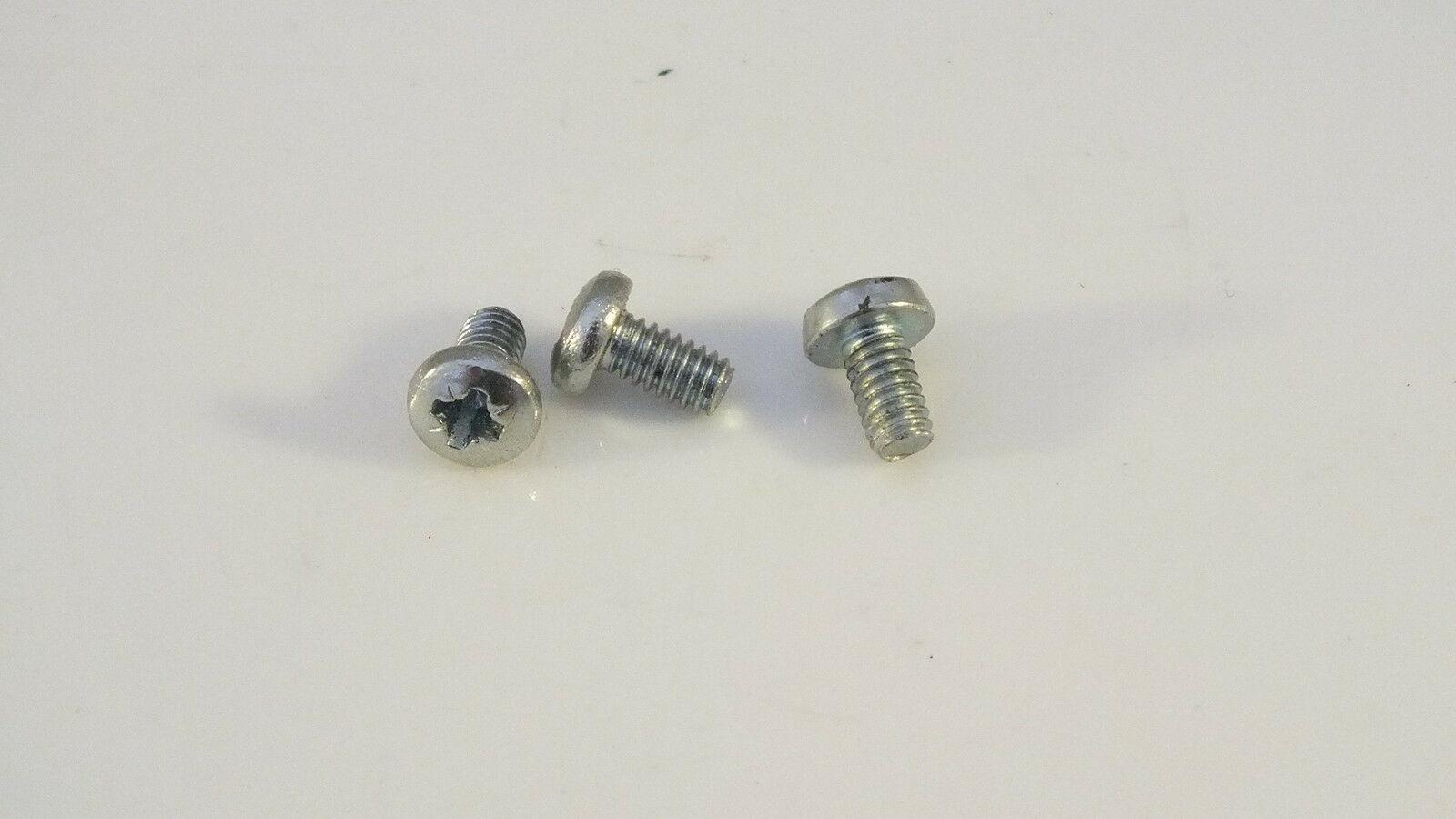 S1230 # HORNBY TRIANG PACK 3 SHORT BODY FIXING SCREWS FITS 8F/28XX    G10E