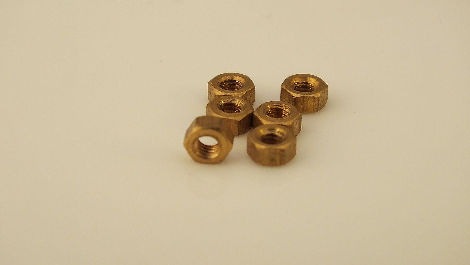 S5097 # HORNBY TRIANG 6 X  P X03/04 MOTOR NUTS  G12D