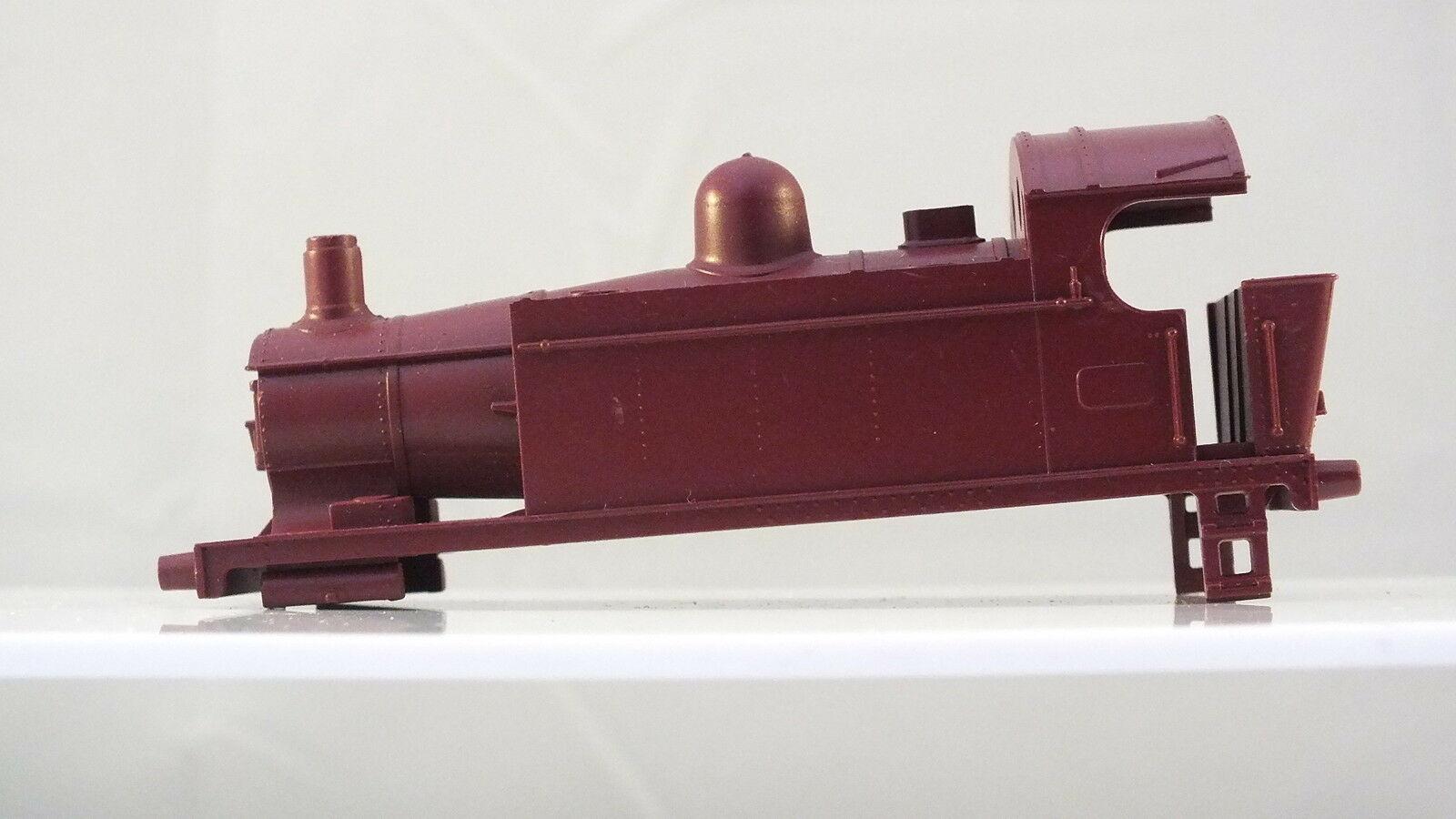 S9786/7 # HORNBY TRIANG 0-4-0 TANK BARE BODY MAROON NO FITTINGS   R16A