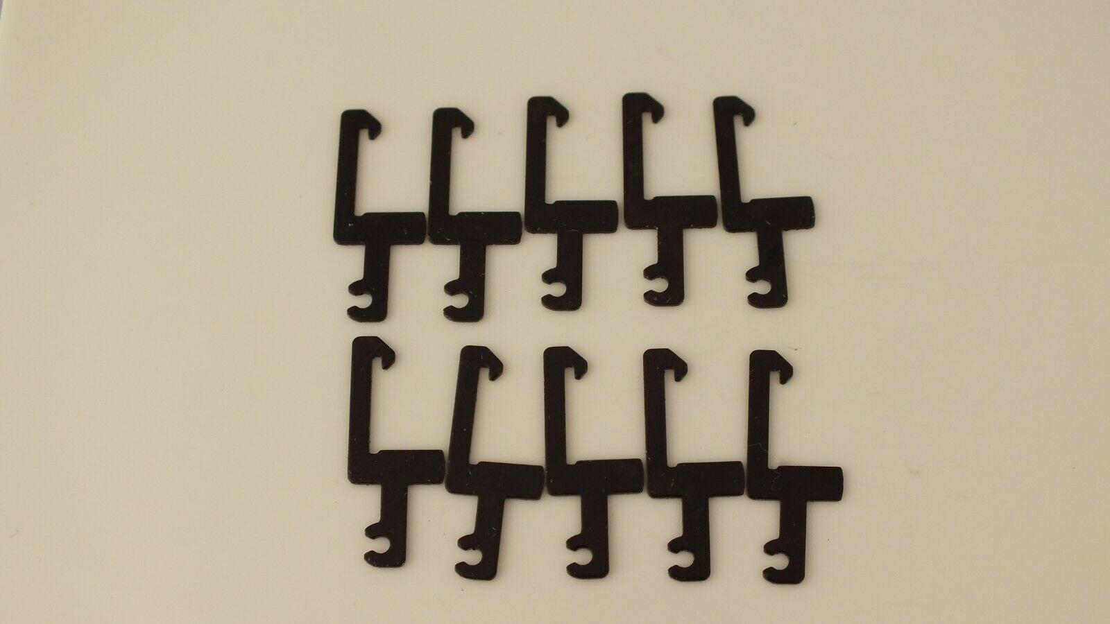 X9428 HORNBY LMA X 10 BOTTOM FIXING COUPLING HOOKS